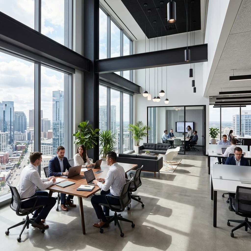 Modern collaborative office space